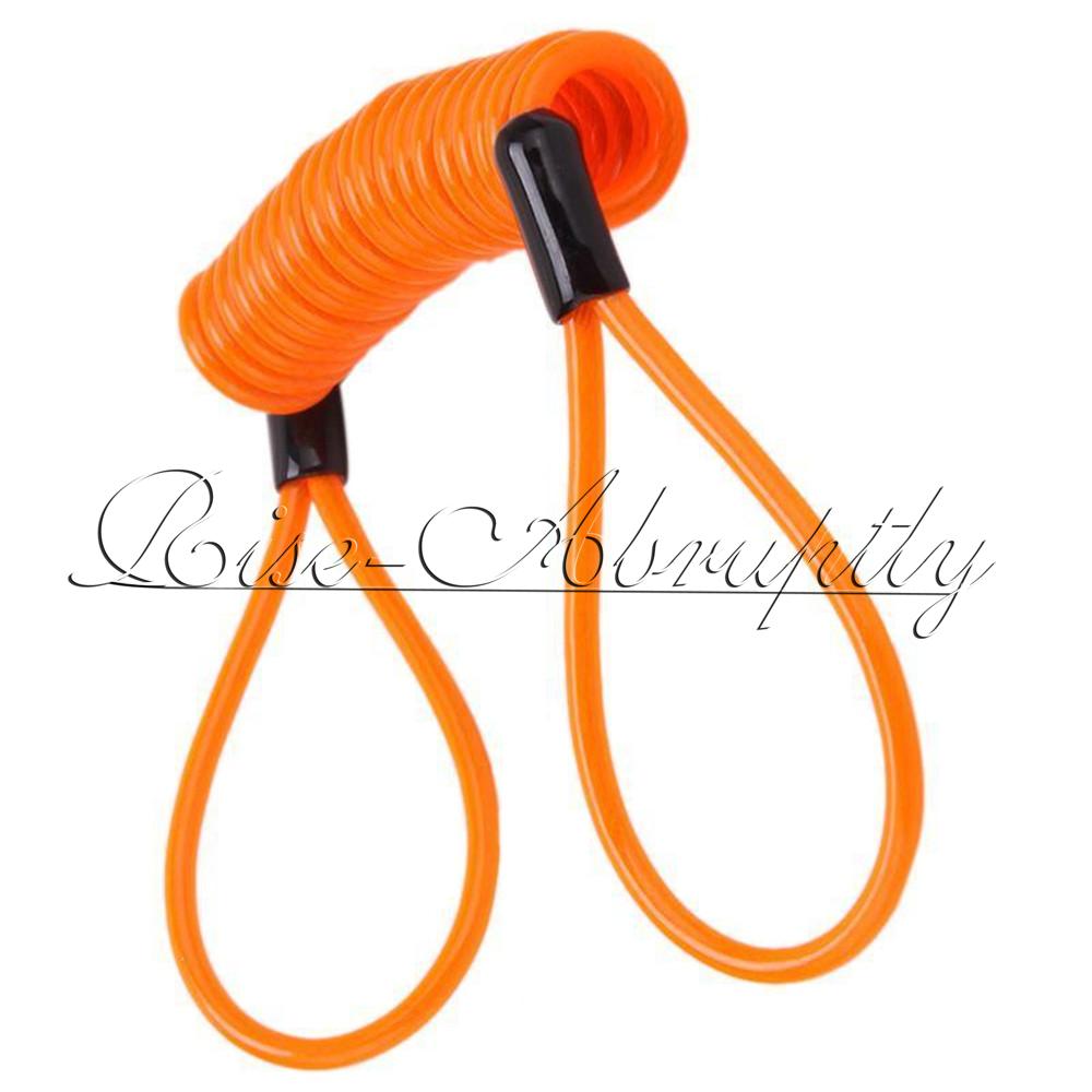 HIgh Quality Motorcycle Reminder Cable Rope Alarm Disc Lock Fit