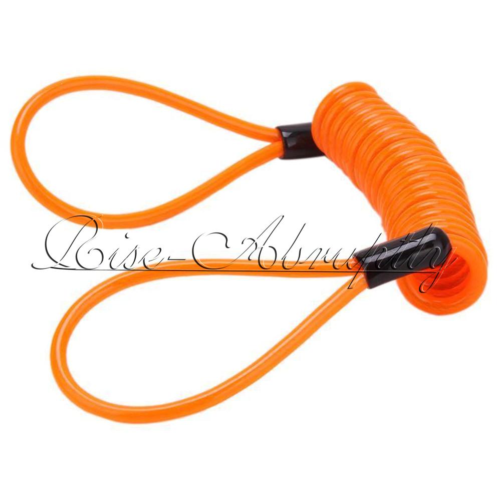 HIgh Quality Motorcycle Reminder Cable Rope Alarm Disc Lock Fit
