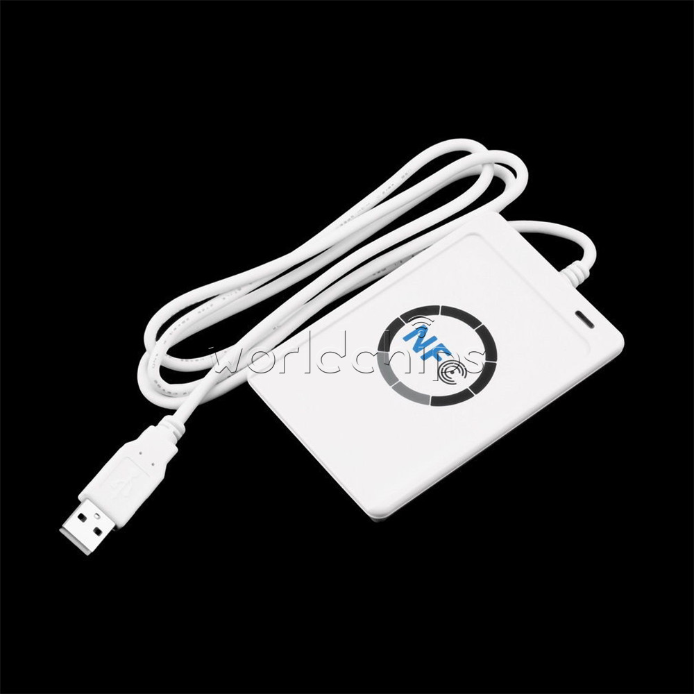 USB ACR122u NFC Reader&Writer 13.56Mhz RFID Copier USB ACR122u NFC Reader&Writer 13.56Mhz RFID Copier