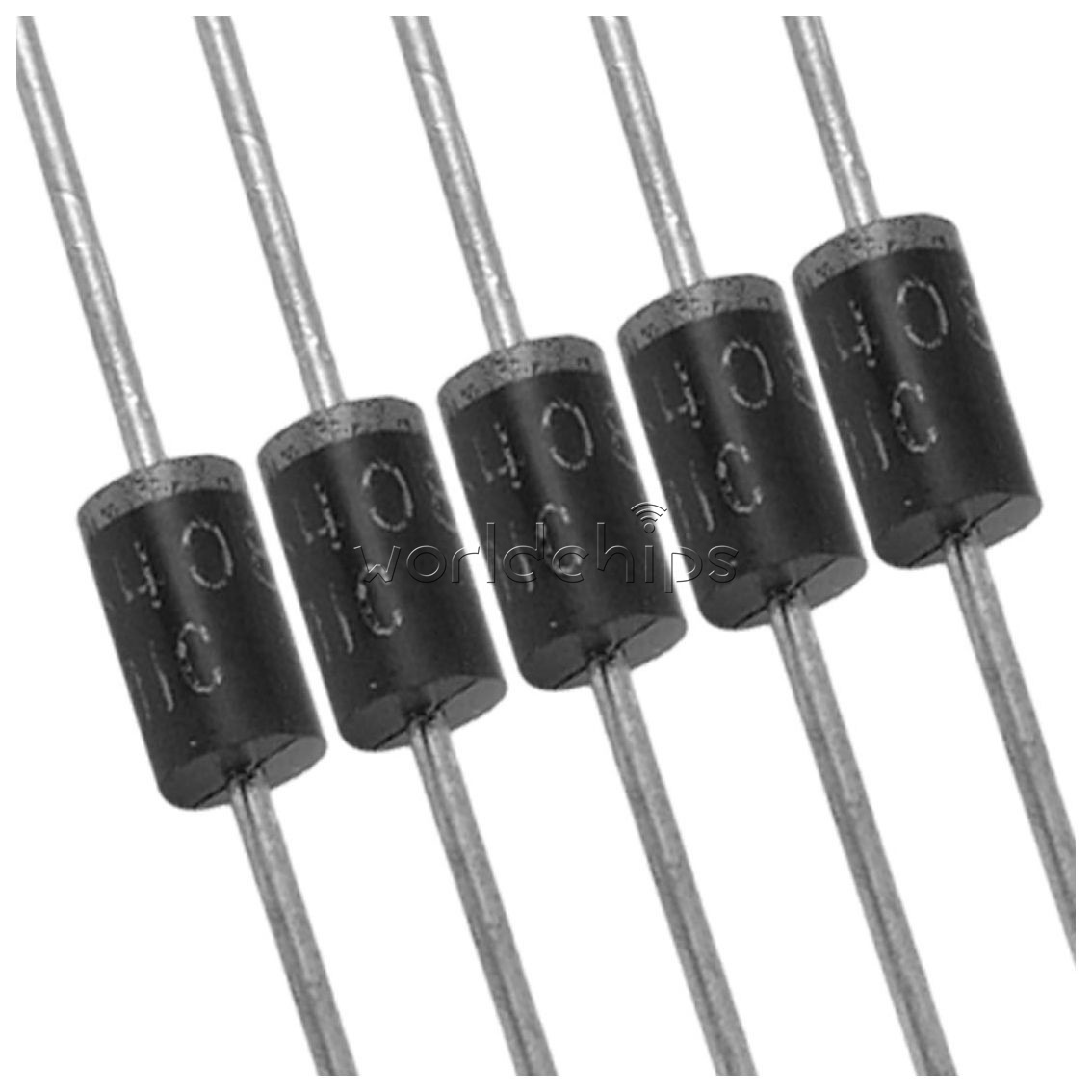 100x Silicon Rectifier 1A DO-41 Diode 1N4001 1N4002 1N4003 1N4004 ...
