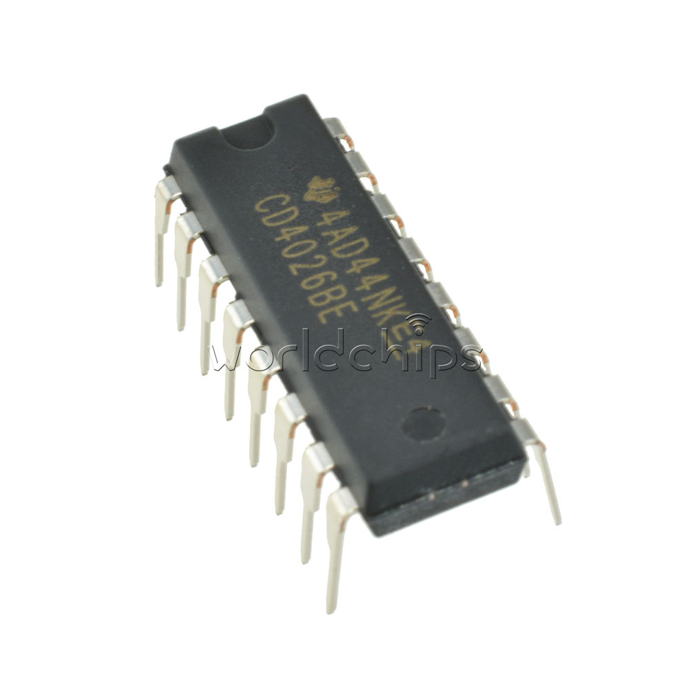 Cmos Cd4026 – CD4026 4026 Johnson Decade Counter IC Pakistan – AKFKZE