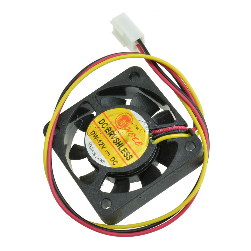40X40X10MM 12V 3Pin 40mm Mini 4cm DC Brushless Computer Cooler Cooling