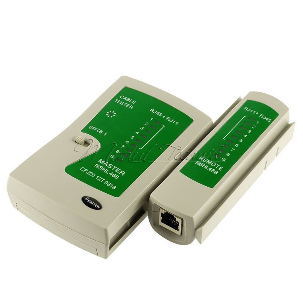 RJ45/RJ11 Cat5e Cat6 Professional Super Network Lan Cable Tester Test
