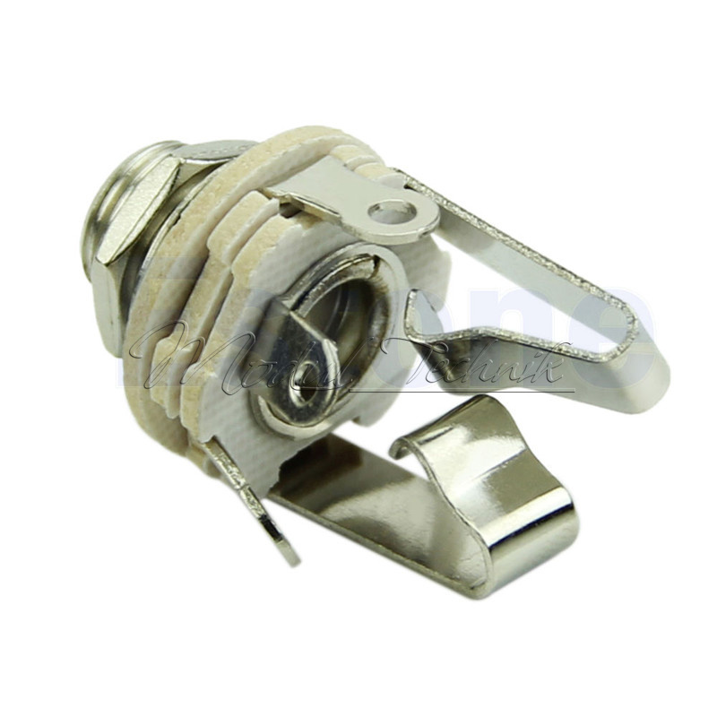 Professional 1/4" 6.35mm Stereo Output Jacks For Electric Guitar Switch