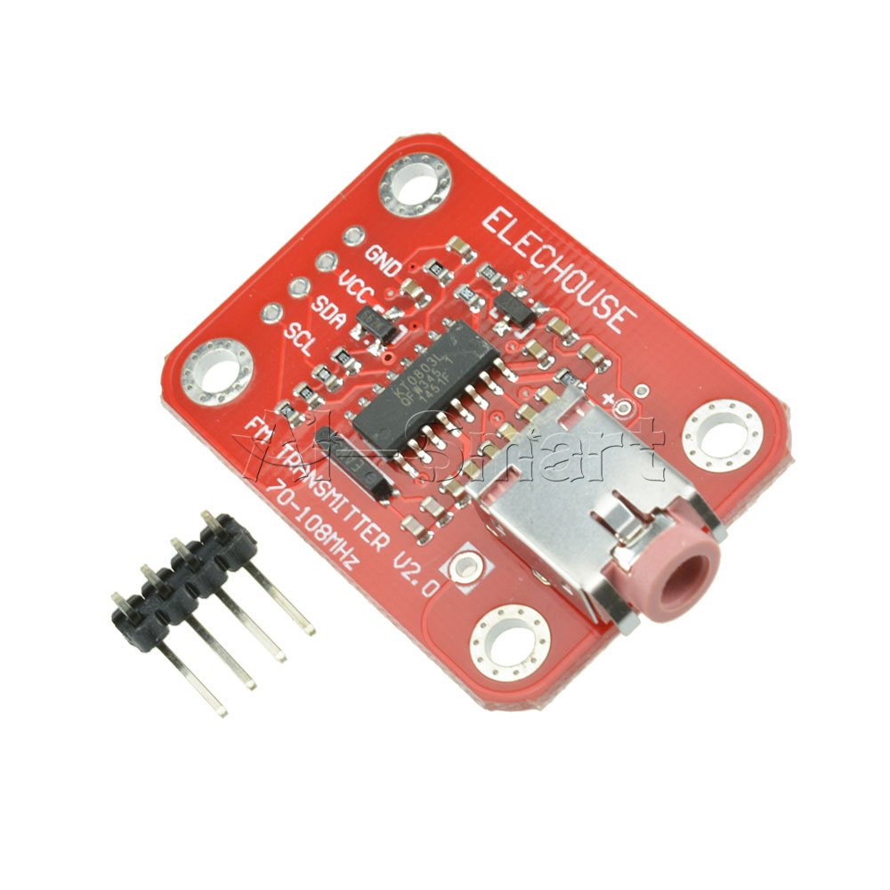 Digital FM Transmitter Module V2.0 FM Radio Module for Arduino