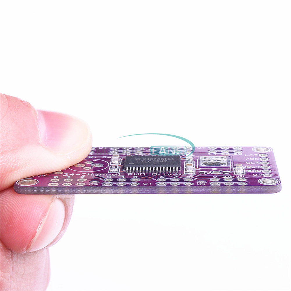 TLC5947 24 Channel PWM LED Driver Modul 12 Bit With Intern Oszillator 3V-5.5V BE