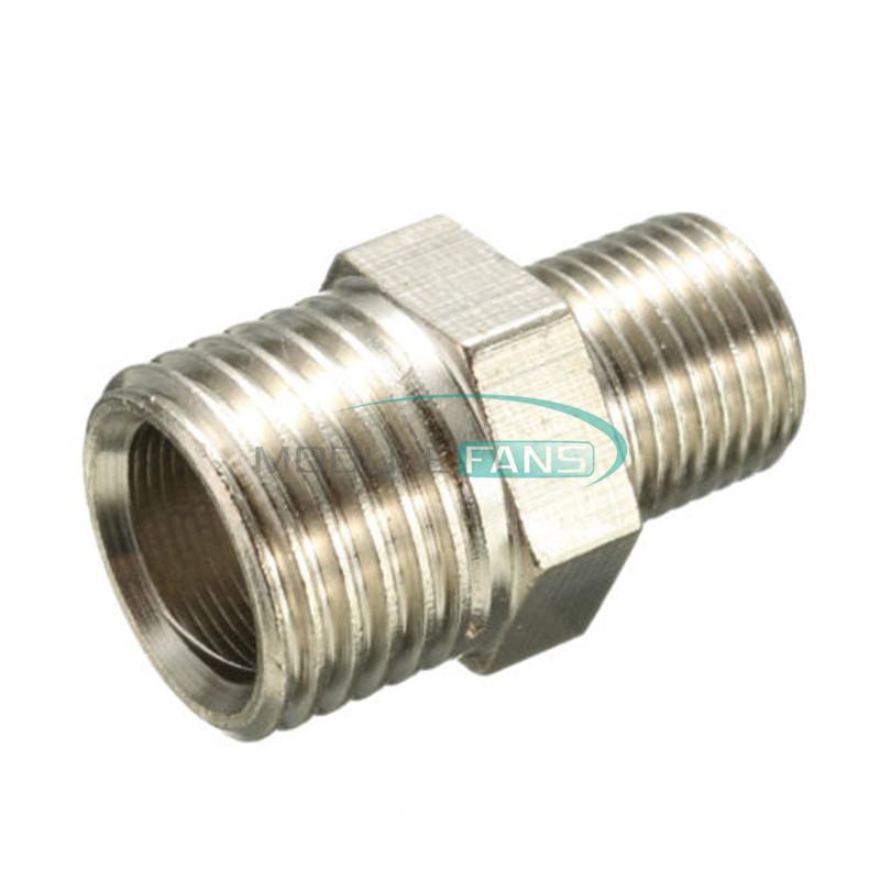 1/4'' BSP Straight Connector Male/ Female to 1/8'' BSP Airbrush Hose