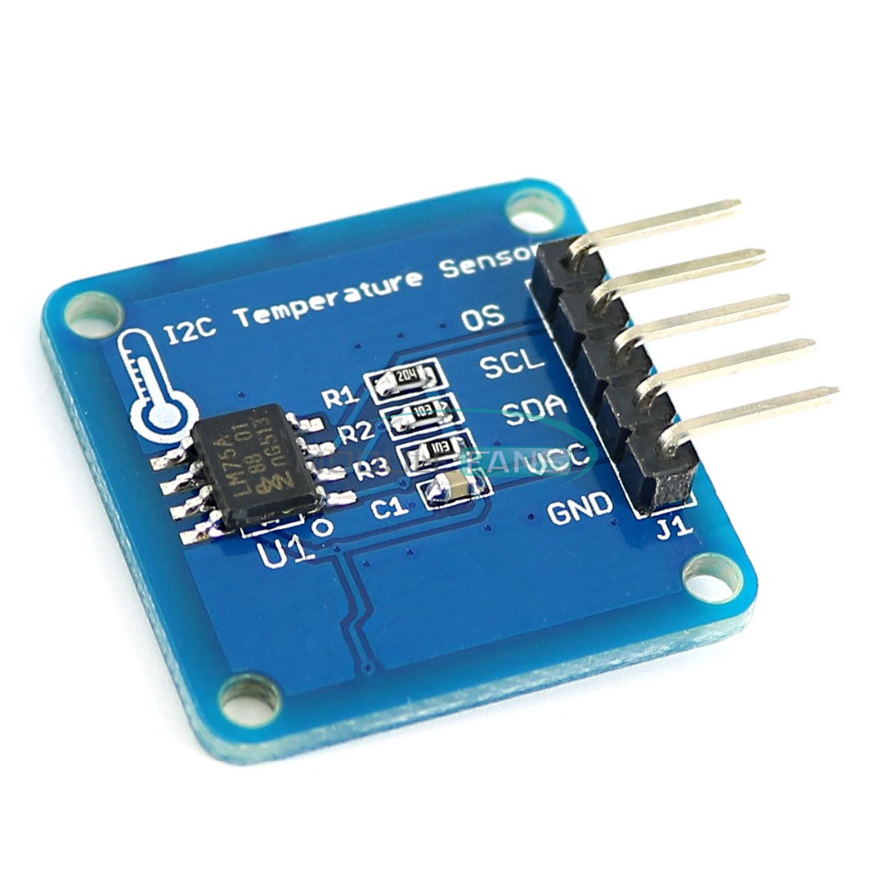 High Accuracy LM75A Module IIC I2C Digital Temperature Sensor Board for ...