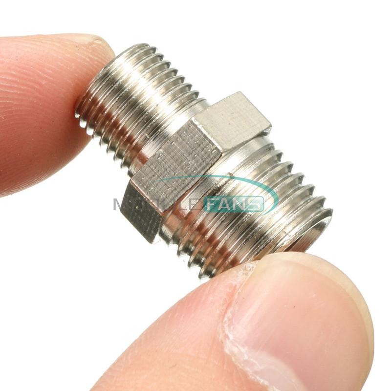 1/4'' BSP Straight Connector Male/ Female to 1/8'' BSP Airbrush Hose