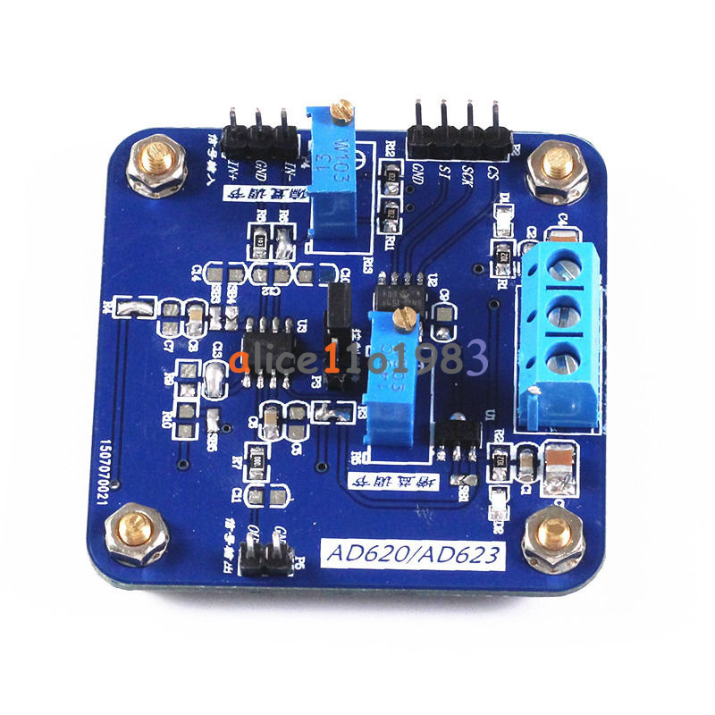 AD620 Programmable Gain Voltage Amplifier Modules Digital Potentiometer