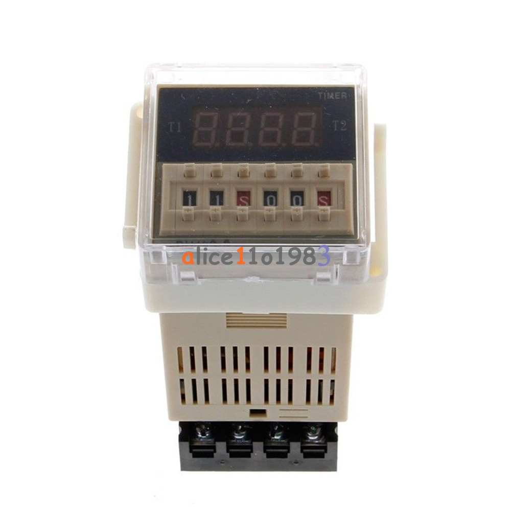 DH48SS Digital AC 220V Precision Programmable Time Delay Relay With