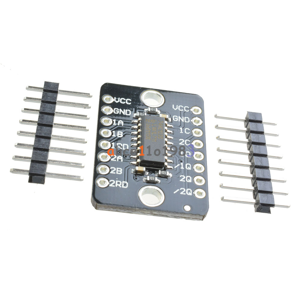 74HC123D Dual Retriggerable Monostable Trigger Multivibrator With Reset Module