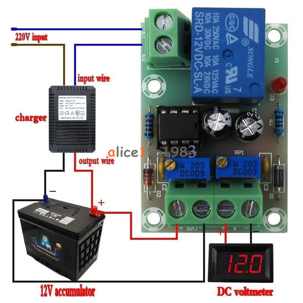 12V/24V 660V Battery Charging Control Board Charger Power Supply