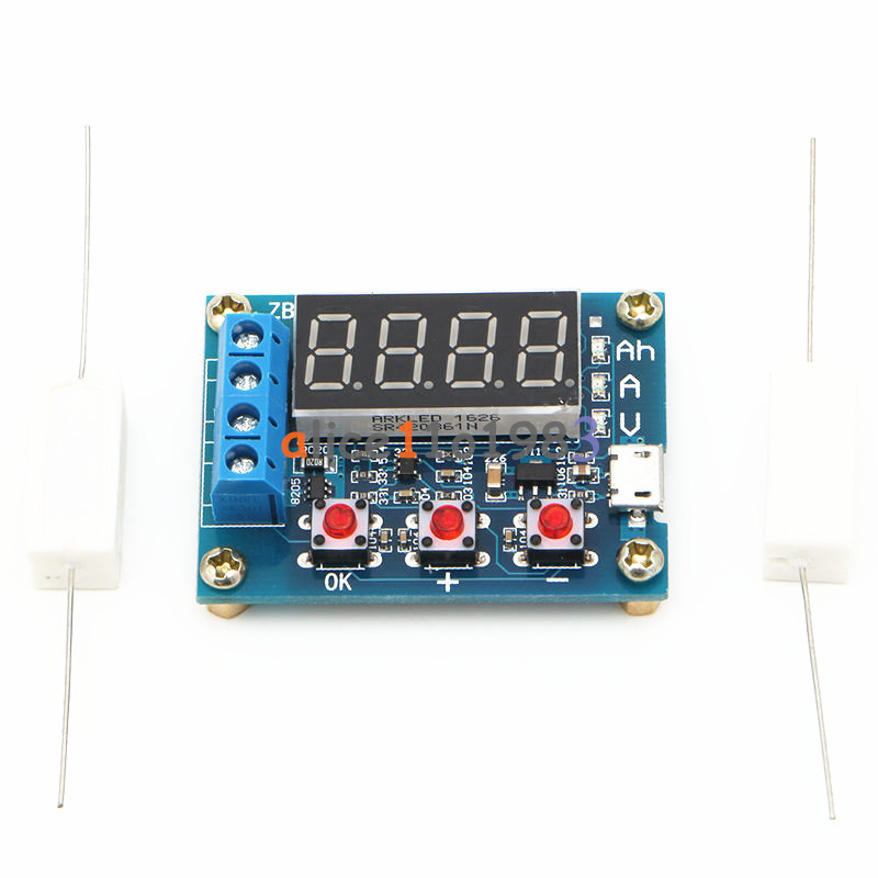 Liion Lithium Leadacid Battery Capacity Meter Discharge Tester