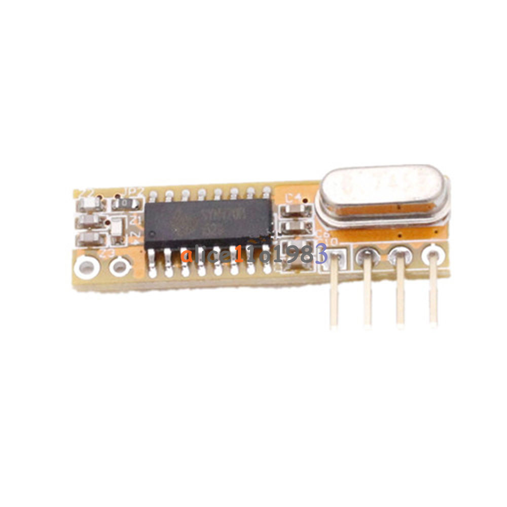 5V 12V 433Mhz Wireless Transmitter EV1527 Learning Code Encoded for Arduino//AVR
