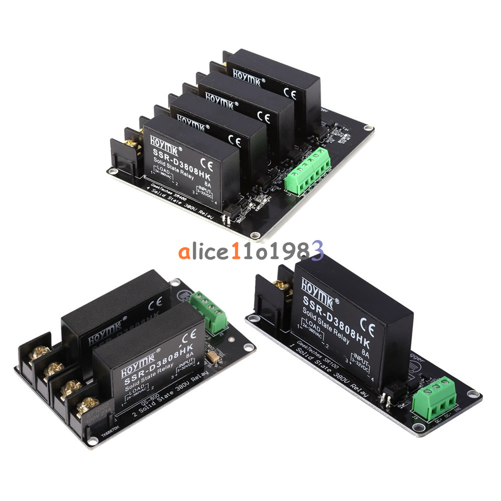 5V 4 Channel SSR Solid State Relay Module OMRON G3MB For Arduino Uno 2560 R3 Mod