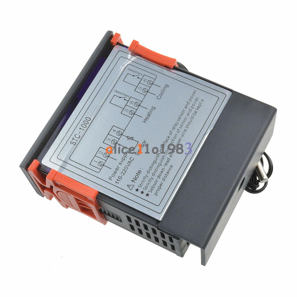 Digital Stc 1000 Temperature Controller Temp Sensor digital stc 1000 temperature controller temp sensor