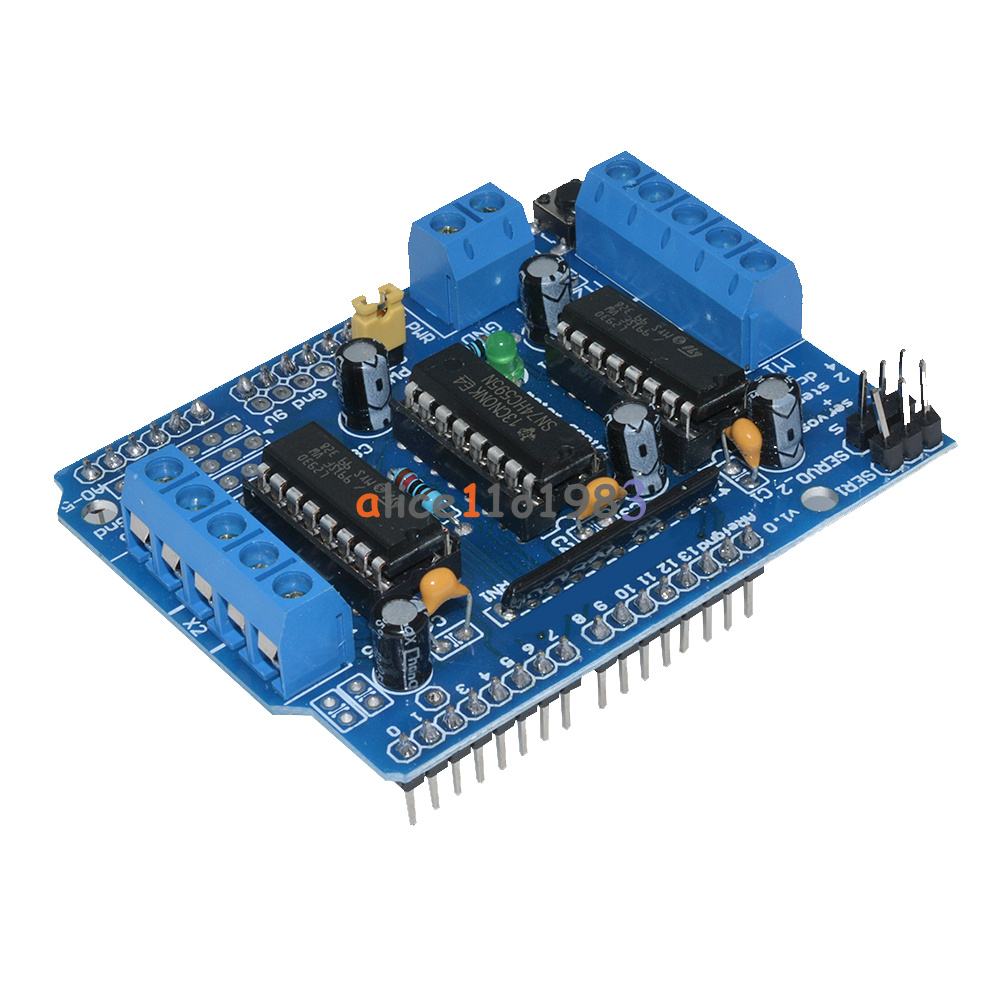 L293D Motor Drive Shield Expansion Board For Arduino Duemilanove Mega UNO Free