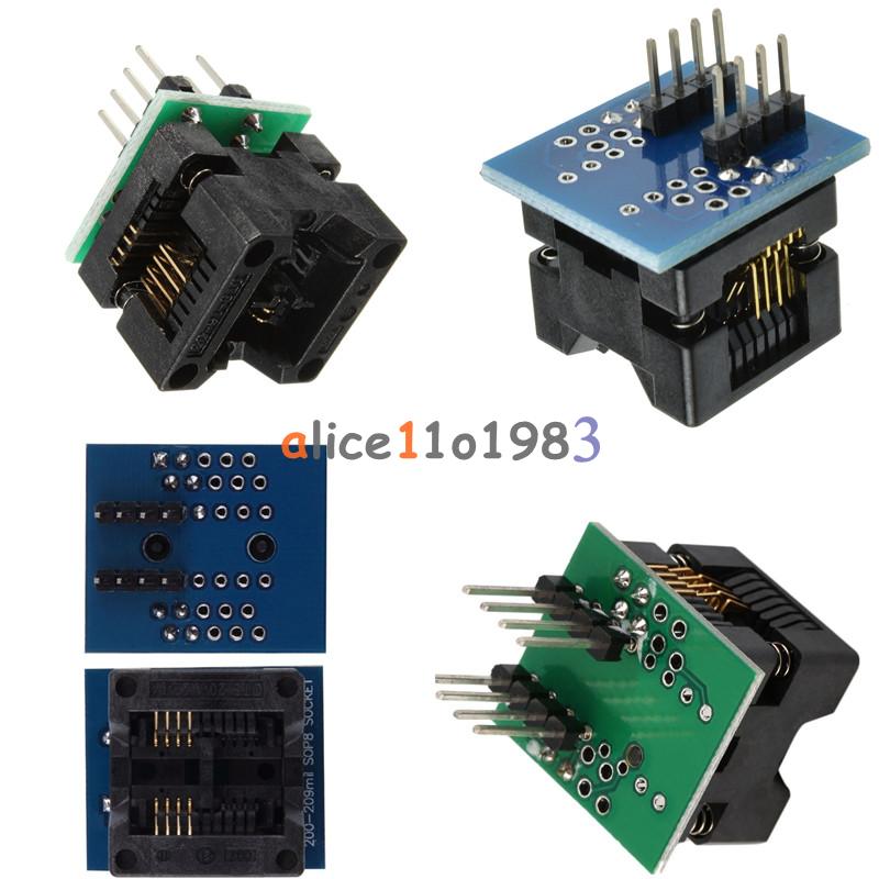 SOIC8 SOP8 to DIP8 EZ Programmer Adapter Socket Converter Module 150mil WL