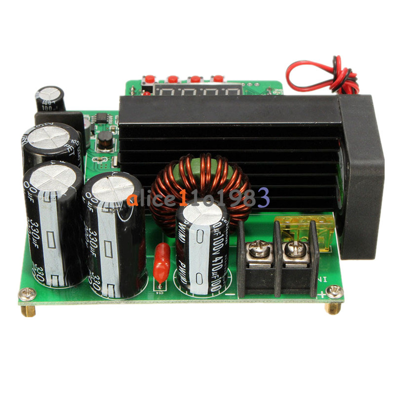 1pcs BST900W DC-DC CNC Boost Converter 8-60V Step-up 10-120V Solar Charging CVCC