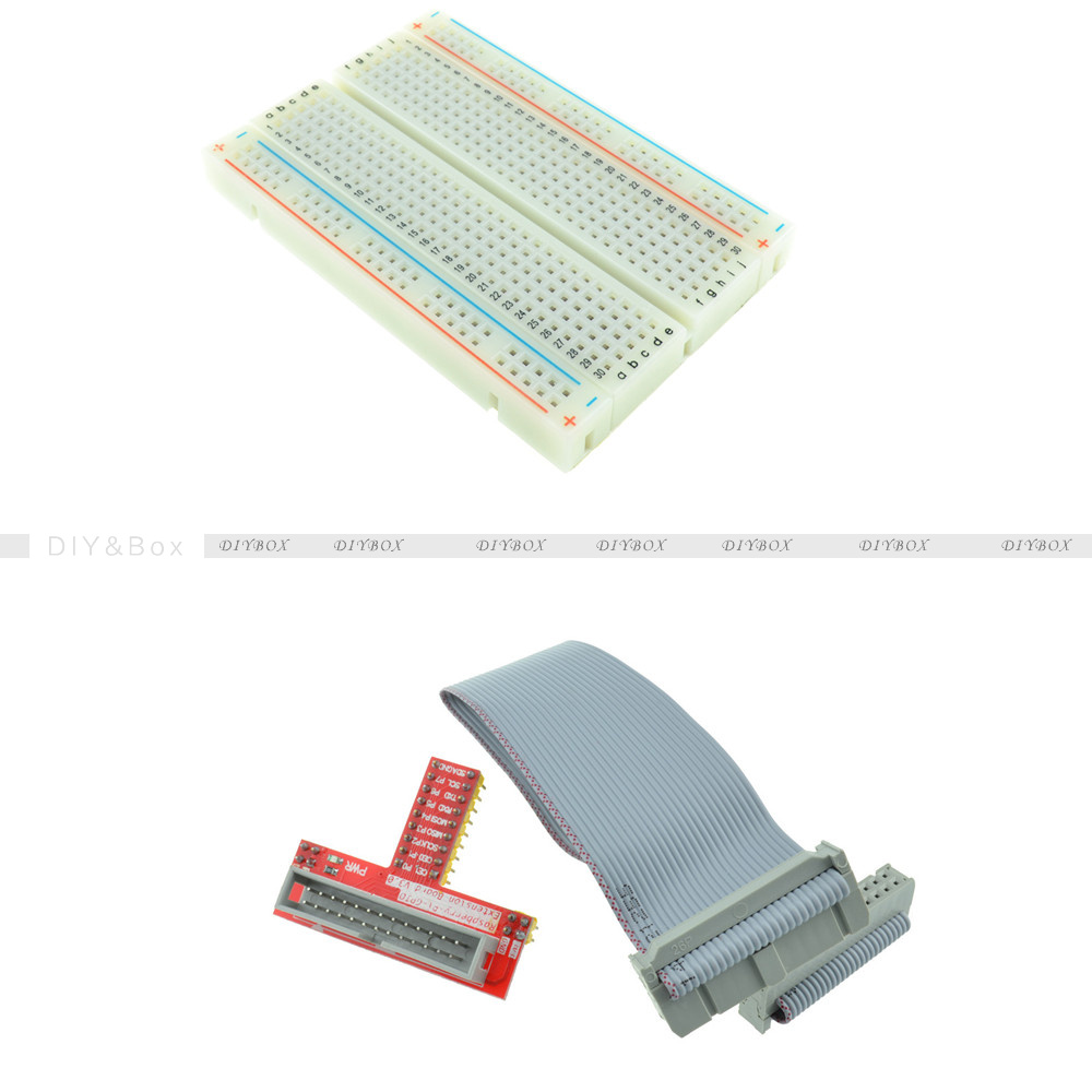 Raspberry Pi 2 Kit Breadboard 26Pin Rainbow Cable Type GPIO Extension Board BSG Raspberry Pi 2 Kit Breadboard 26Pin Rainbow Cable Type GPIO Extension Board BSG