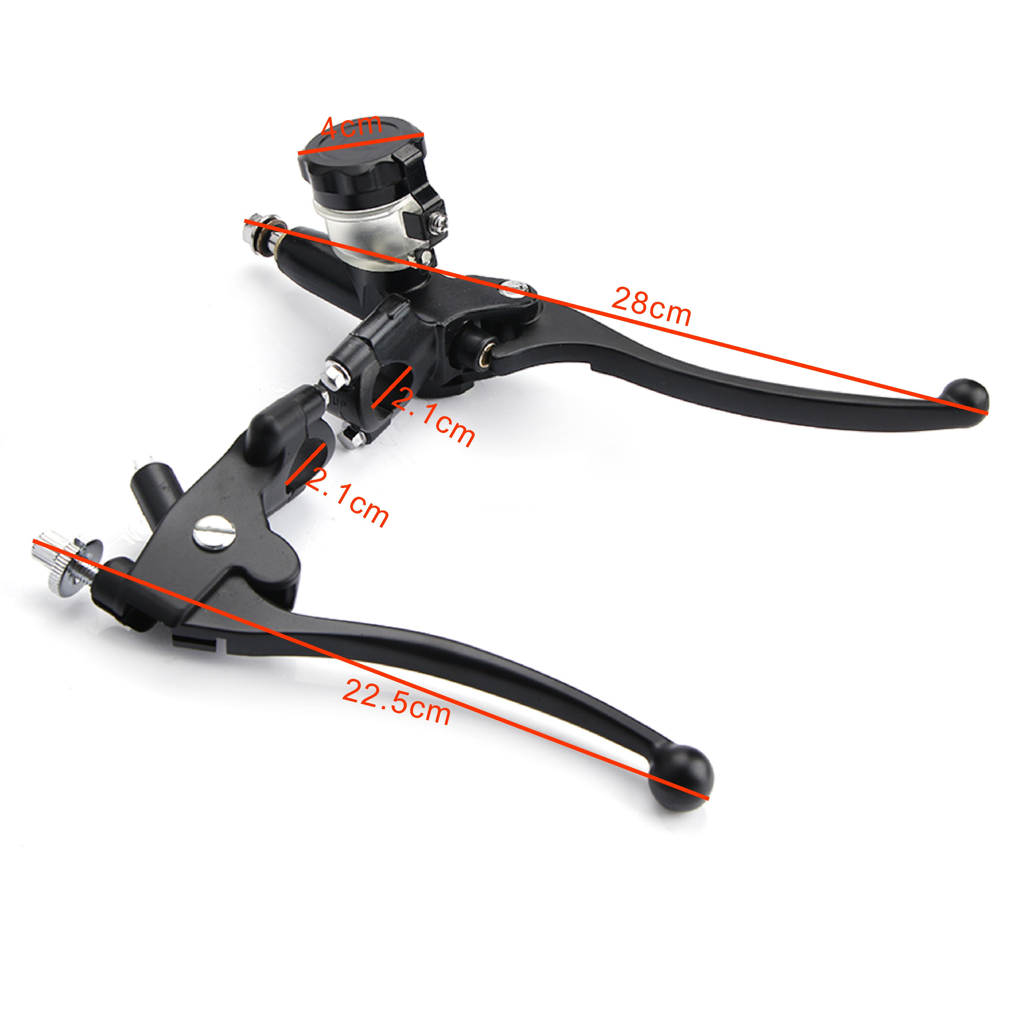 7/8'' UNIVERSAL MOTORCYCLE BRAKE CONTROL CLUTCH MASTER CYLINDER LEVERS