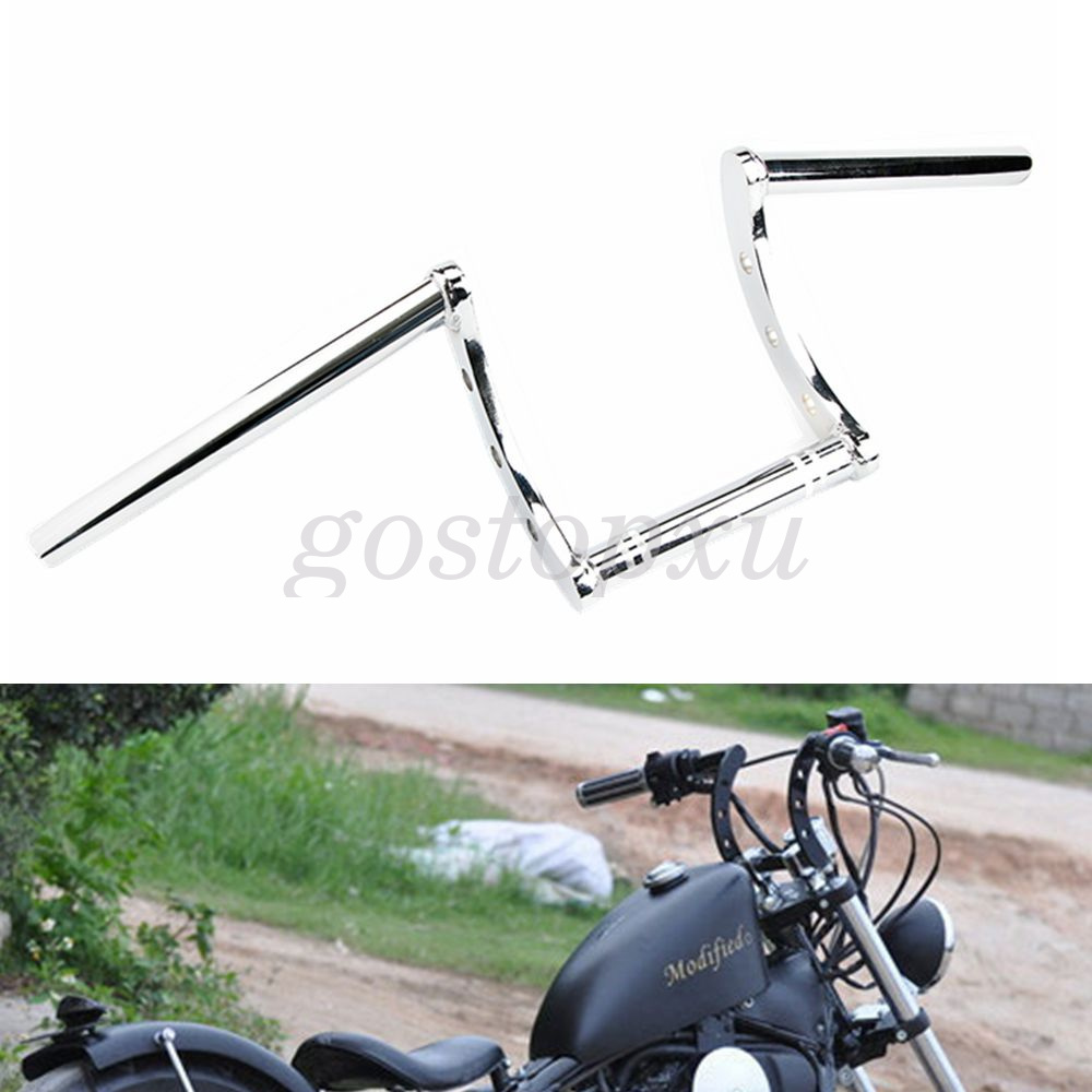 7//8/'/' 22mm GUIDON FLYER BAR NOIR Handlebars Bars Pr HARLEY BOBBER CHOPPER CUSTOM