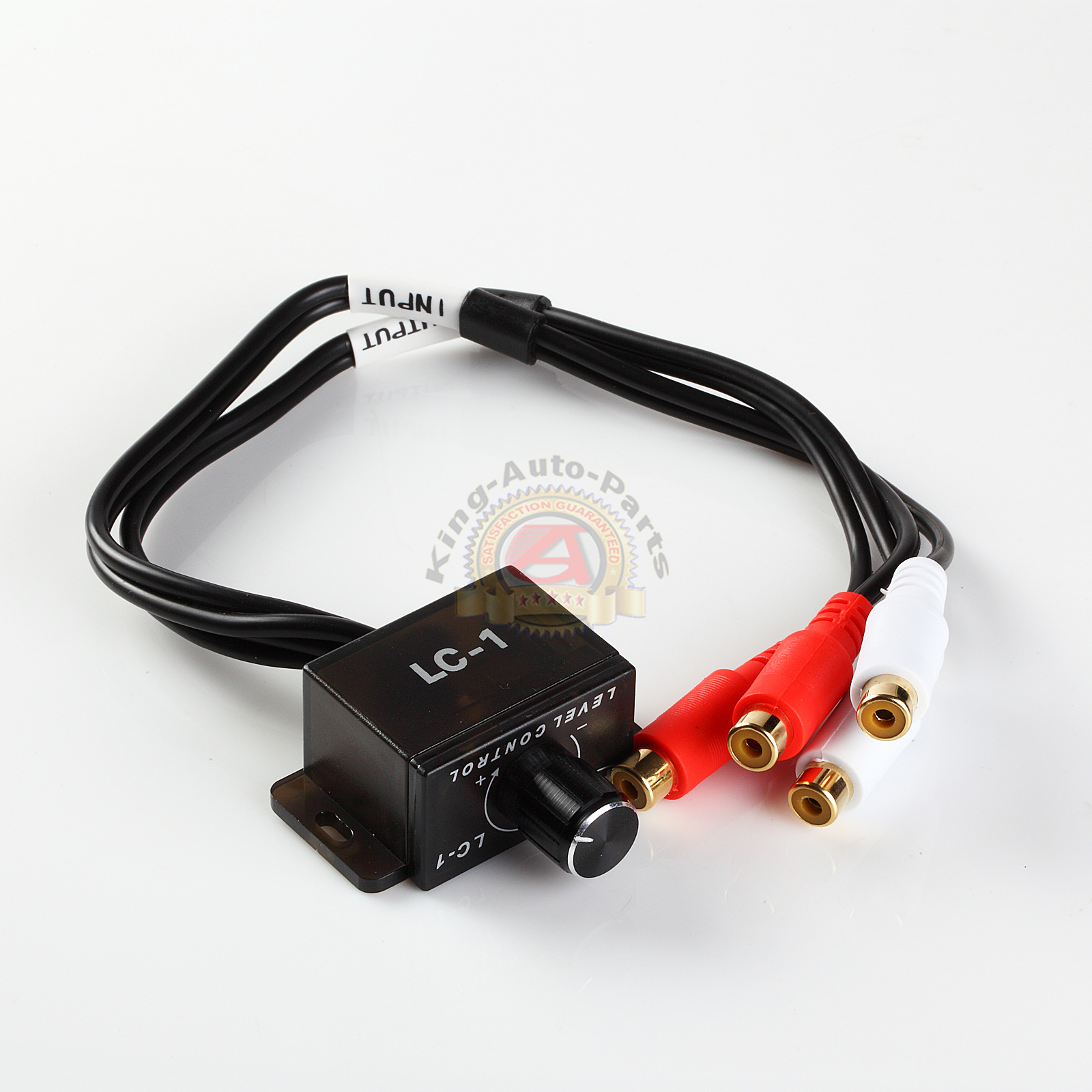 Car Bass Amplifier Remote Level Control Knob Stereo RCA Input & Output PAC LC1 eBay