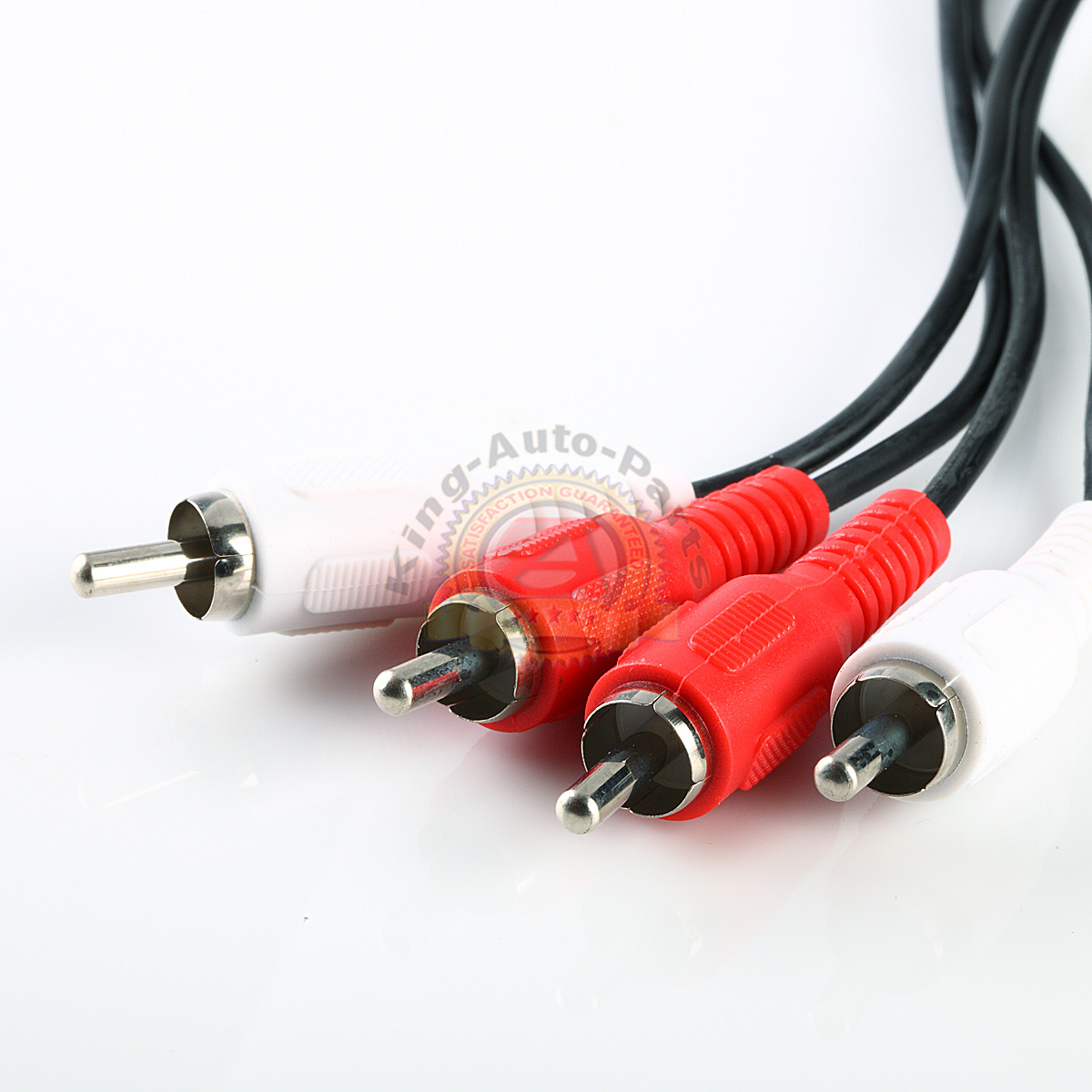 10FT RCA Audio Cable 2 RCA Male to 2 RCA Male M/M Stereo Audio Patch