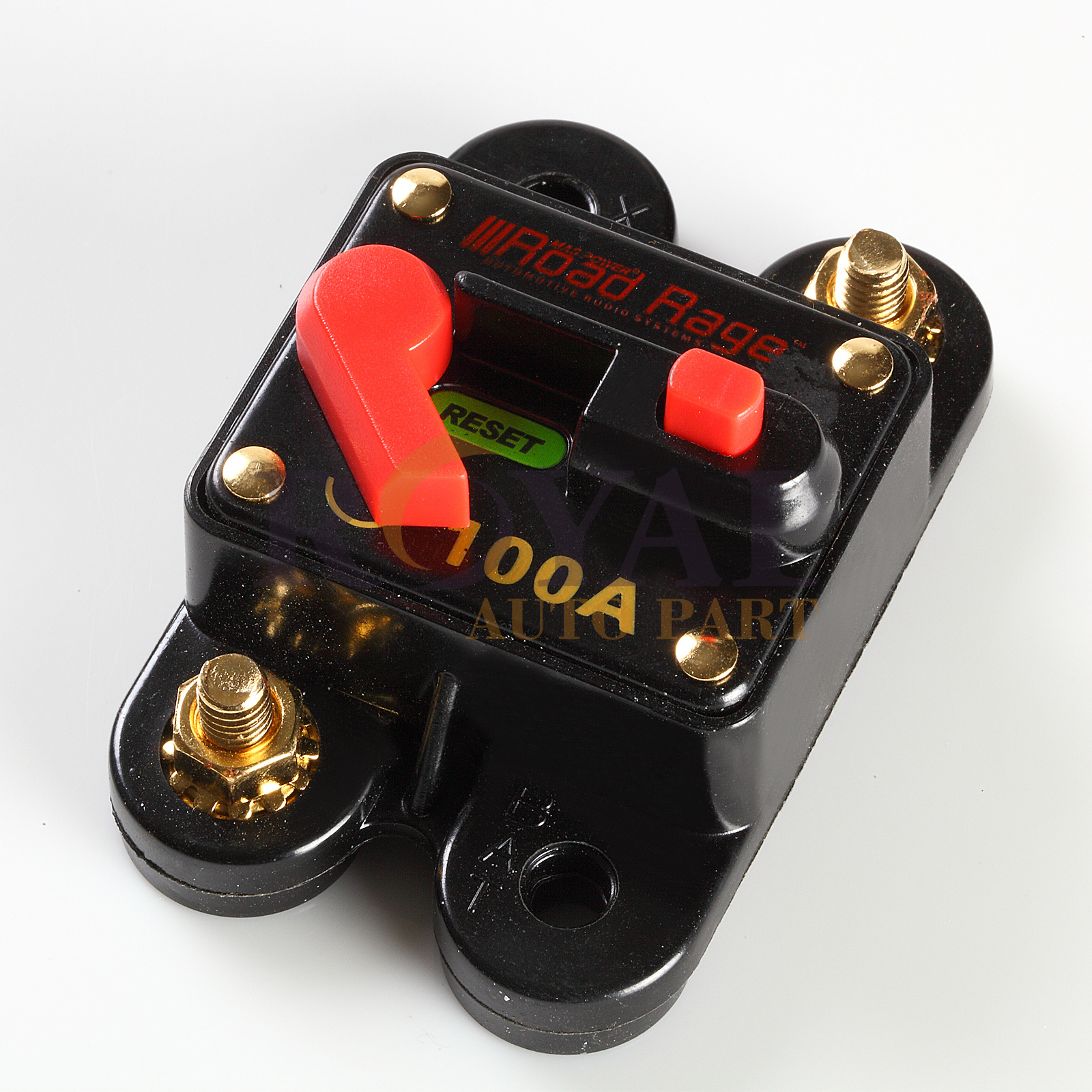 High Power 100 Amp Manual Reset Circuit Breaker 12v Car Auto Boat Audio