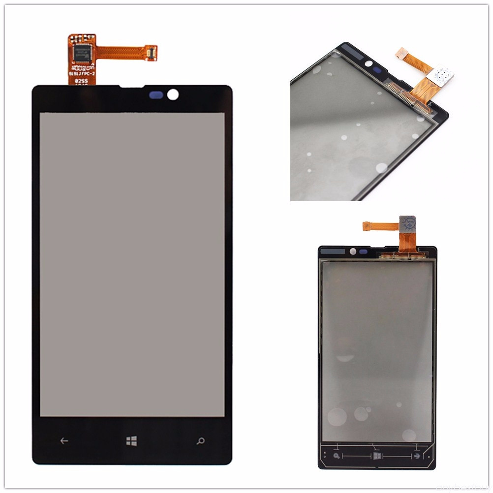 BLACK OUTER TOUCH Screen Glass Panel Digitizer For Nokia Lumia 820 6.