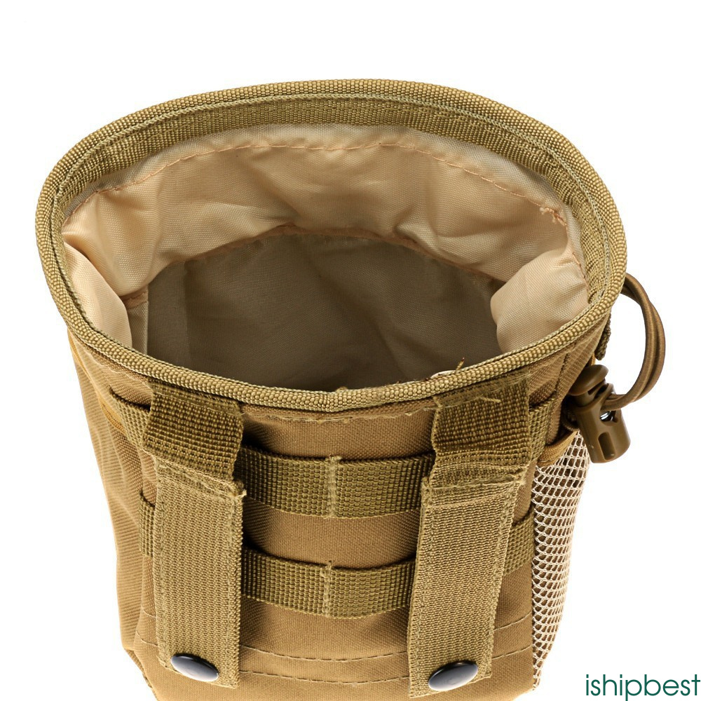 1* Tactical Drop Pouch Drawstring Military Airsoft Small Molle Magazine