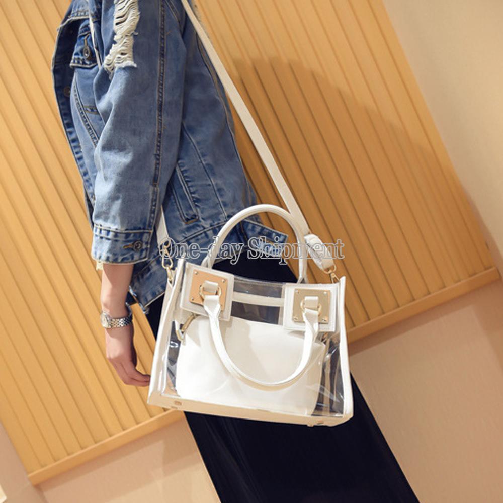 Designer Clear Plastic Handbags Purses Literacy Basics