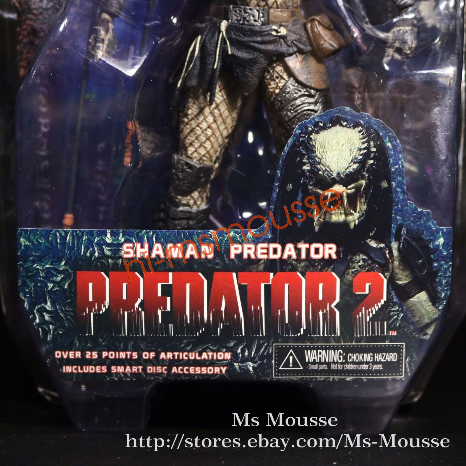 NECA Shaman Predator Unmasked Predators 7 inch Action Figure Series 4