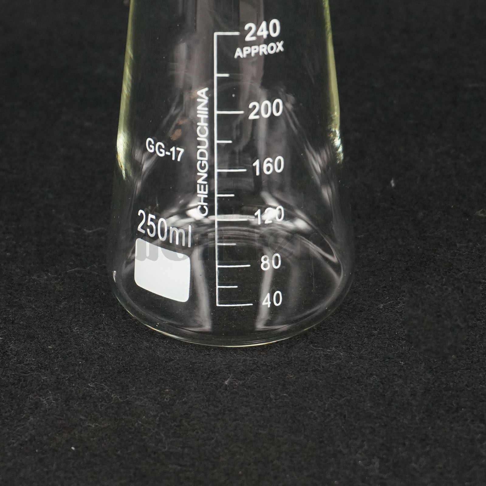 250ml Lab Boro Glass Conical Beaker With Threecorner Philips Chemistry