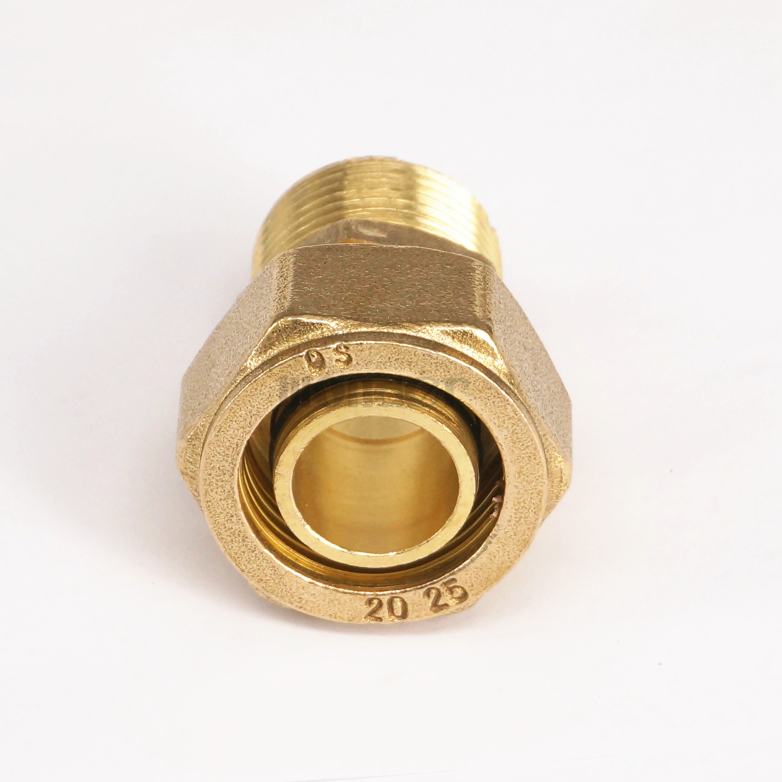 20mm x 3/4" BSP Male PEXALPEX Brass Compression Fitting Floor Heating