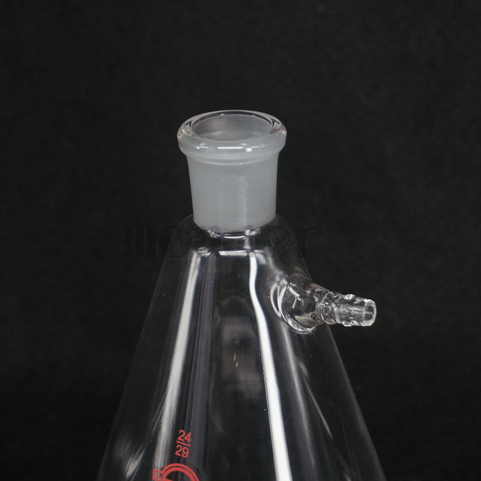 1000ml 24/29 Ground Joint Conical Filter Flask with Side Arm Lab