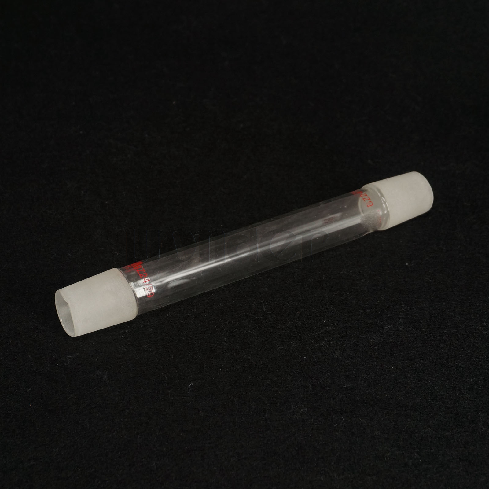 24/29 Both Male Joint Glass Straight Connecting Adapter Tube Lab