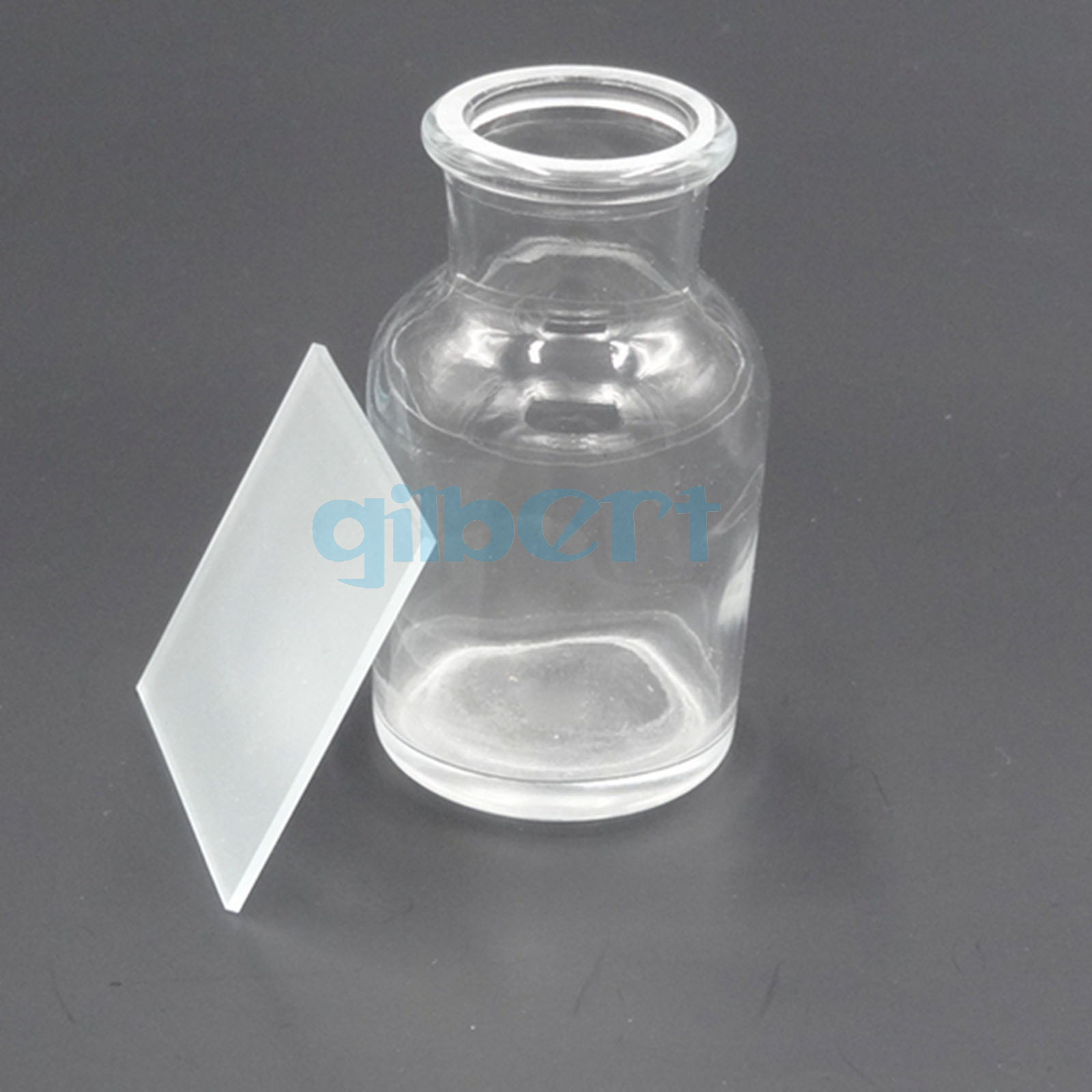 60/125/250/500ml Lab Glass Gas Collecting Bottle with Frosted Glass Cap