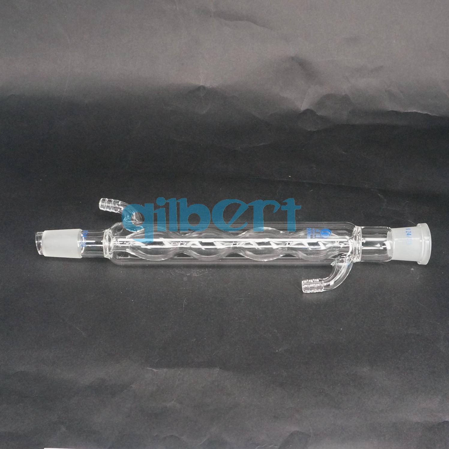 200/300/400/500/600mm Lab Glassware Jacket Allihn Bulb Condenser