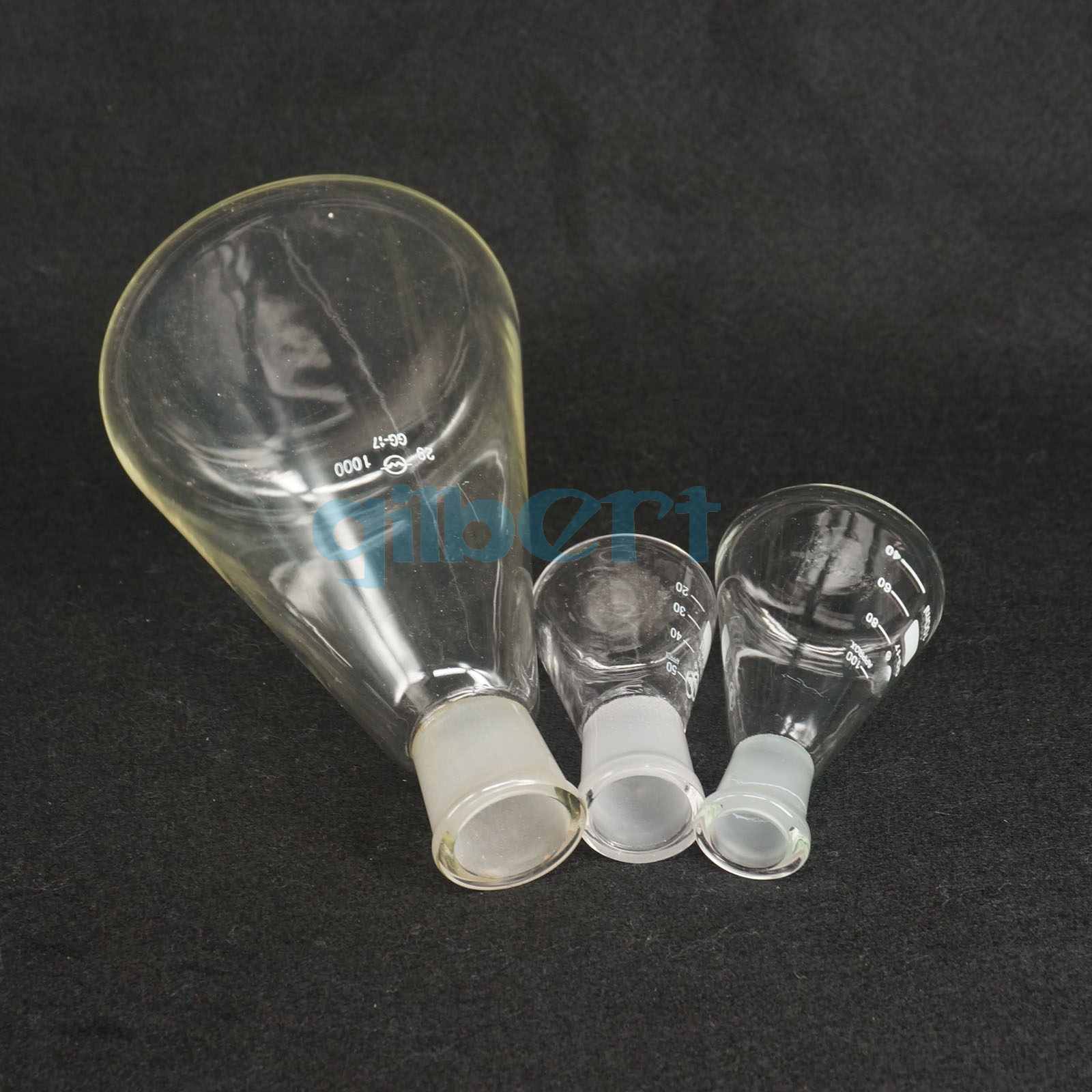 50250ml Quickfit Multiple Ground Joint Conical Flask Erlenmeyer Lab