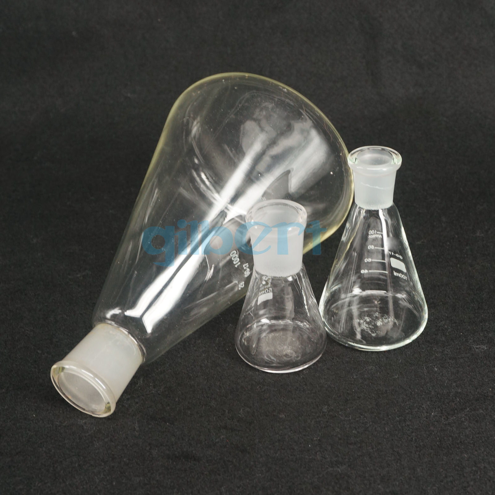 50250ml Quickfit Multiple Ground Joint Conical Flask Erlenmeyer Lab