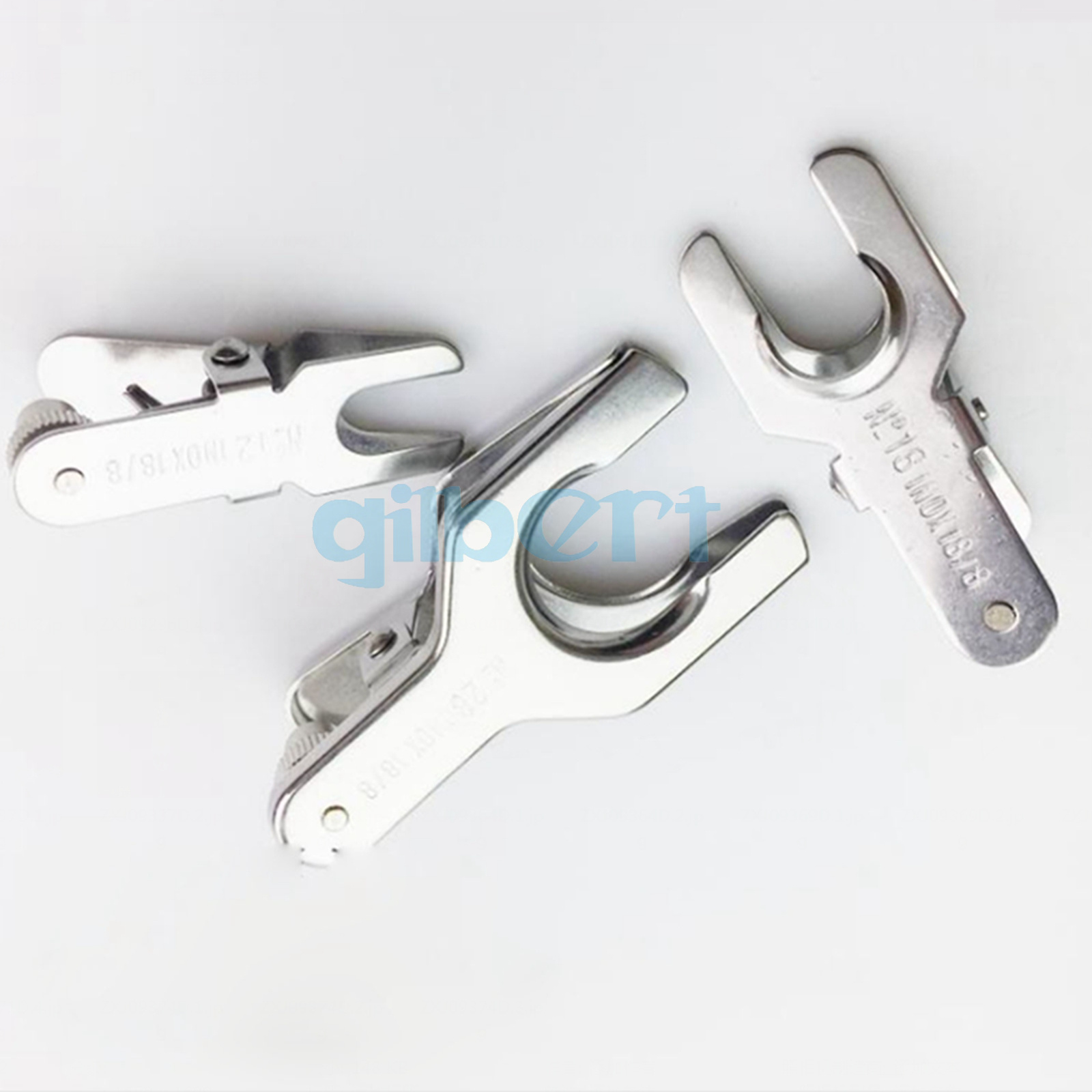 12 29 35 40 Joint Stainless Steel Lab Clamp Pinch Clip Glass Ball Quickfit eBay