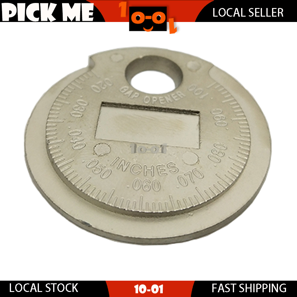Gap Tool Gauge Ruler Measure Spark Plug Wider opener measurement feeler