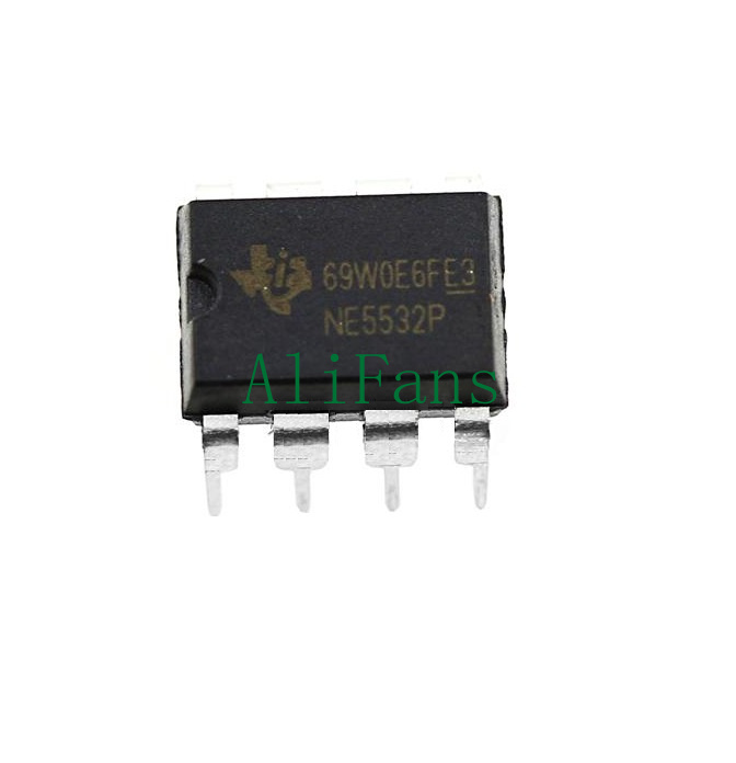 10PCS NE5532P NE5532 DIP-8 Dual Low Noise Op-Amp TI IC NEW | eBay