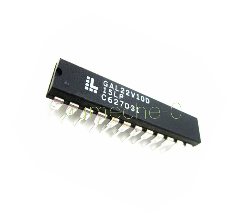 2PCS IC GAL22V10D-15LP GAL22V10D DIP-24 LATTICE NEW