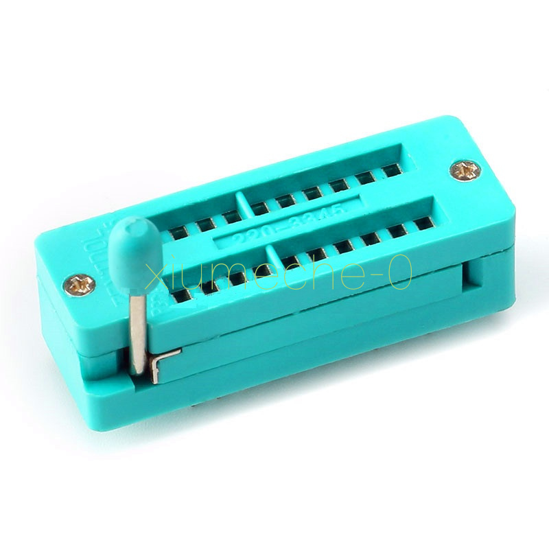 NEW 16 20 28 32 40 Pins Test Universal ZIF IC Socket 16P 20P 28P 32P