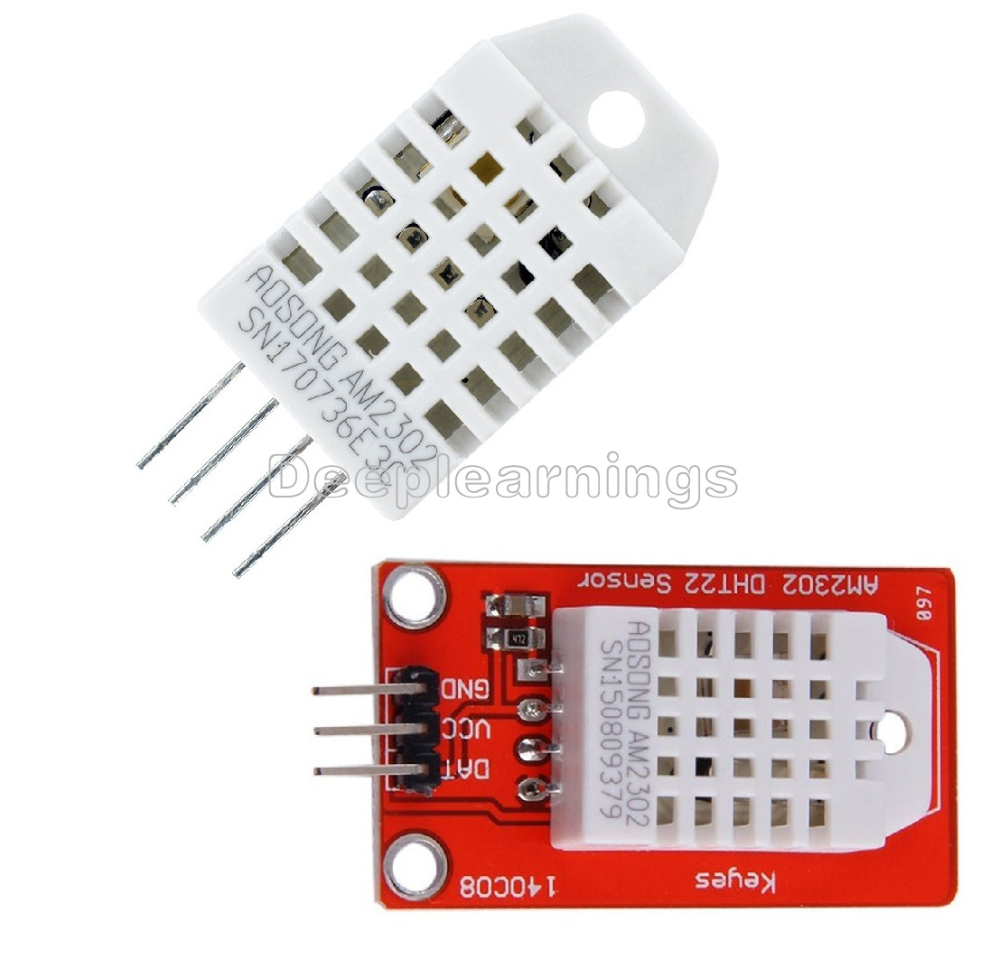 Digital AM2302 DHT22 Temperature & Humidity Sensor Module for Arduino ...