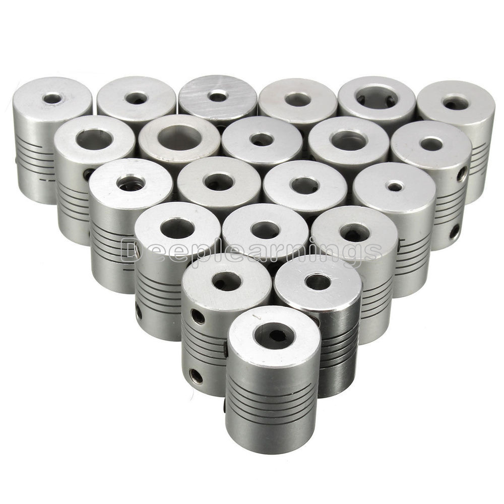 D19L25 Flexible Shaft Coupling CNC Stepper Motor Coupler Connector 3-10mm K9