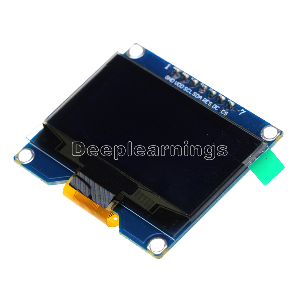 1.54in White 18864 OLED Display Module SPI Interface 3.3-5V SSD1309